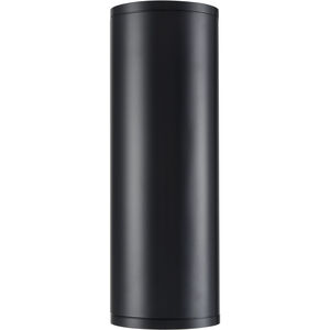 Vegas LED 12.75 inch Powder Coated Black Outdoor Wall Sconce